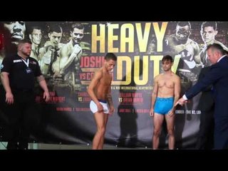 LUCIEN REID v SAMUEL ESCOBAR - OFFICIAL WEIGH IN @ HEAD TO HEAD / HEAVY DUTY