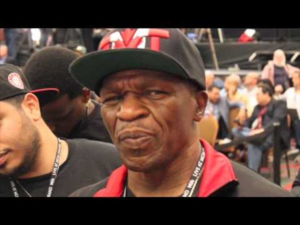FLOYD MAYWEATHER SR SPEAKS TO WORLD'S MEDIA AS FLOYD MAYWEATHER RETIRES 49-0