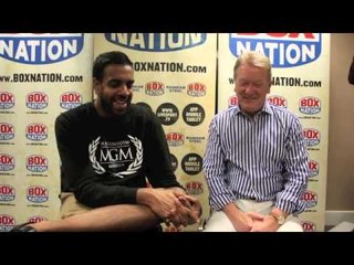 FRANK WARREN ON THE UP-COMING PROFESSIONAL DEBUT OF INDIAN BOLLYWOOD SENSATION VIJENDER SINGH