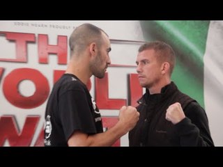 GARY BUCKLAND v SEAD DODD - HEAD TO HEAD @ FINAL PRESS CONFERENCE / THE WORLD AWAITS