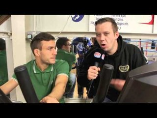 RANDOM INTERVIEW WITH LEWIS PETTITT PREVIEWING COMMONWEALTH TITLE SCRAP & TALKS JAZZA DICKENS