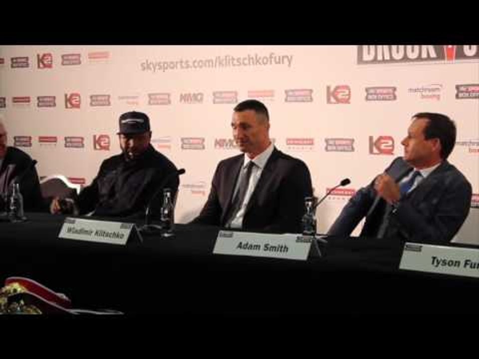 WLADIMIR KLITSCHKO v TYSON FURY 'INCREDIBLE' FULL LONDON PRESS CONFERENCE (UNCUT) / KLITSCHKO v FURY