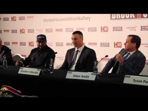 WLADIMIR KLITSCHKO v TYSON FURY 'INCREDIBLE' FULL LONDON PRESS CONFERENCE (UNCUT) / KLITSCHKO v FURY