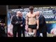 GARY CORCORAN v RICK SKELTON OFFICIAL WEIGH IN / NMAN VS MACHINE