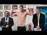 TOMMY LANGFORD v CHRISTIAN FABIAN RIOS OFFICIAL WEIGH IN & HEAD TO HEAD