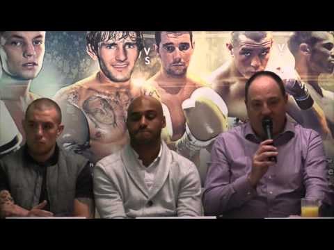 PRESS CONFERENCE- 'WE NEVER STOP' STEVE GOODWIN / ASKIN v BENNETT/ McKENZIE v McCALLUM/ WADI CAMACHO