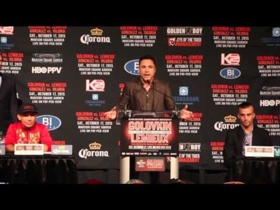 OSCAR DE LA HOYA- 'WHAT A BEAUTIFUL COUNTRY WE...