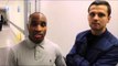 EAST SIDE GYM BOXERS ANTONIO COUNIHAN & MARCUS FFRENCH MAKE TIME TO TALK TO iFL TV IN BIRMINGHAM