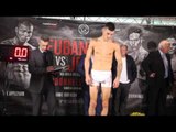 LEIGH WOOD v JOSH WALE - OFFICIAL WEIGH IN (FROM SHEFFIELD)