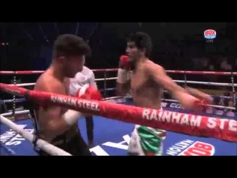 **FIGHT HIGHLIGHTS** - BOLLYWOOD SENSATION VIJENDER SINGH SENSATIONALLY STOPS SONNY WHITING ON DEBUT