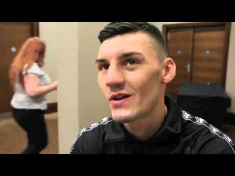 LEIGH WOOD - 'I HAD A NIGHTMARE AFTER THE GAVIN McDONNELL DEFEAT' / WOOD v WALE