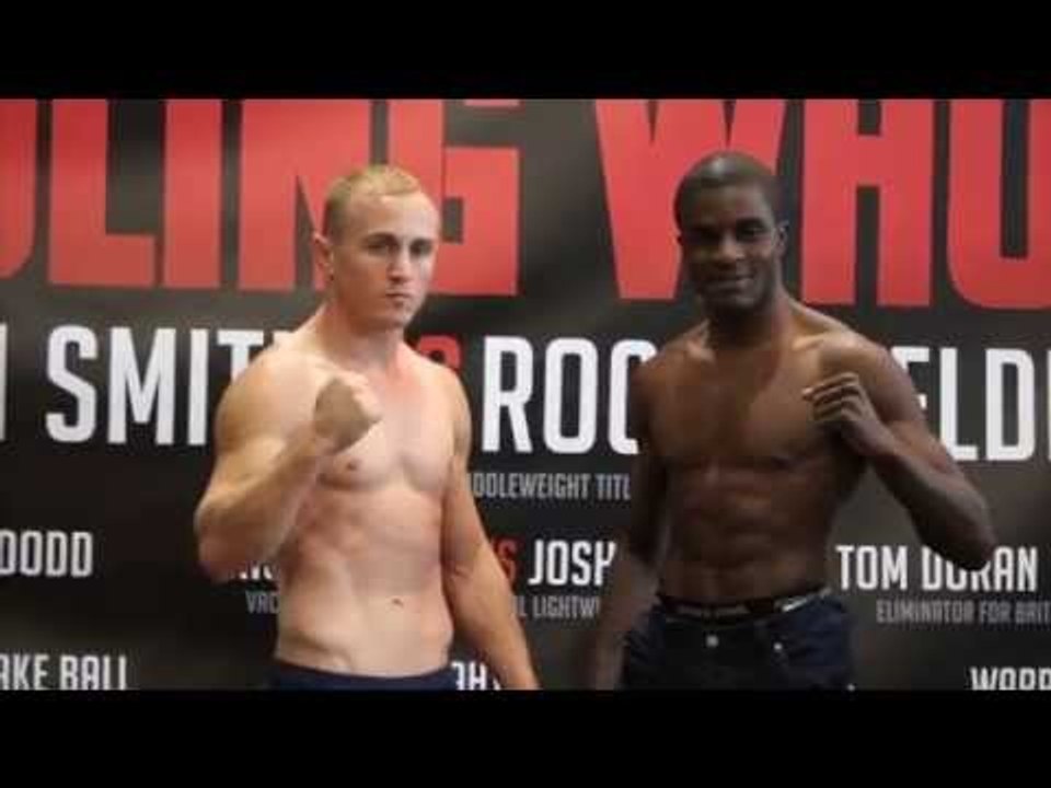 OHARA DAVIES v CHRIS TRUMAN  - OFFICIAL WEIGH IN FROM LIVERPOOL / WHO'S FOOLING WHO?