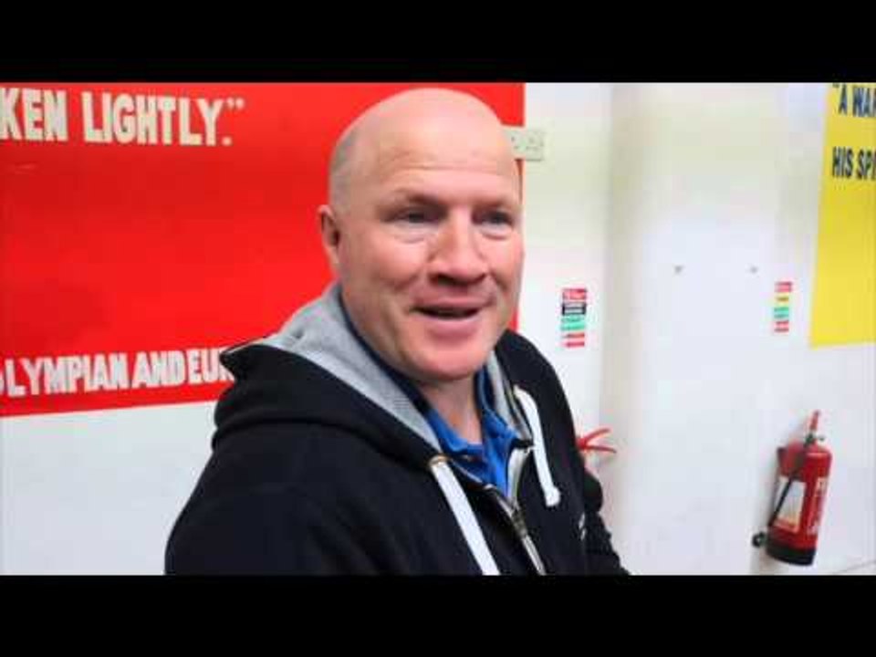 IRELANDS FIRST EVER OLYMPIC GOLD MEDALIST MICHAEL CARRUTH TOUR OF IRELANDS HIGH PERFORMANCE GYM