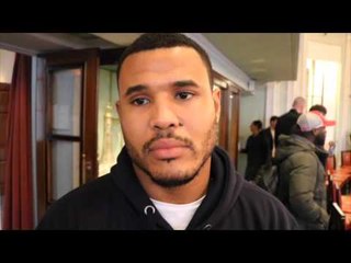 AJ CARTER REACTS TO JOSHUA v WHYTE PRESS CONFERENCE & LOOKS TO IMPRESS @ YORK HALL SATURDAY