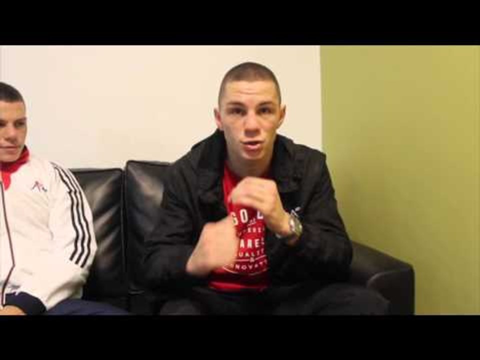 INTRODUCING THE McCORMACK TWINS TO THE iFL TV VIEWERS @ SHEFFIELD ENGLISH INSTITUTE OF SPORT