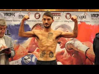 ANDREW SELBY v JOZSEF ALTAI OFFICIAL WEIGH IN & HEAD TO HEAD / HENNESSY SPORTS