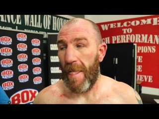 RUGGED HARDMAN IAN TIMS GETS THE BETTER OF MICHAEL SWEENEY IN 8 ROUND WAR