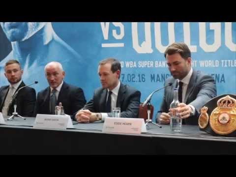 CARL FRAMPTON v SCOTT QUIGG - FULL LONDON PRESS CONFERENCE (UNCUT) - Unification -FRAMPTON v QUIGG