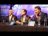 THE MOMENT WHEN BARRY McGUIGAN CALLED EDDIE HEARN 'AN ASSHOLE' IN MIDDLE OF BELFAST PRESS CONFERENCE