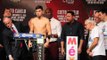 SHOCK FIGHT OFF !!! RANDY CABALLERO FAILS TO MAKE WEIGHT v LEE HASKINS - COTTO v CANELO