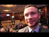CARL FRAMPTON SAYS HE'S 'GLAD' HEARN/GALLAGHER GOT HOSTILE RECEPTION & TALKS DAVID HAYE RETURN