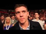 LUKE CAMPBELL REACTS TO ANTHONY CROLLA'S STUNNING WORLD TITLE WIN OVER DARLEYS PEREZ IN MANCHESTER