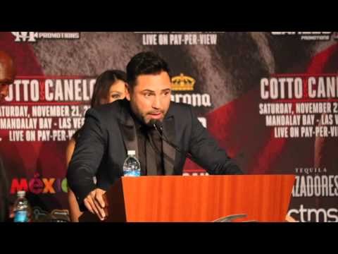 OSCAR DE LA HOYA - 'WE WILL NOW SIT DOWN WITH CANELO & TALK ABOUT THE GGG FIGHT (GENNADY GOLOVKIN)