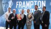 HAPPY FAMILIES -  NOT! - TEAM FRAMPTON & TEAM QUIGG POSE FOR AWKWARD PHOTOCALL IN LONDON