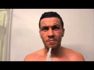 GARY CORCORAN TAKES WBO INTER CONTINENTAL TITLE WITH UD DECISION OVER DANNY BUTLER (POST FIGHT)