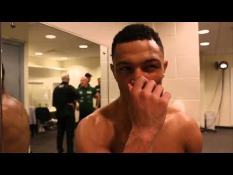 MARCUS MORRISON BLOWS AWAY JANOS VARGA INSIDE ONE ROUND WITH CLINICAL TKO WIN - POST FIGHT INTERVIEW