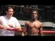 OHARA DAVIES OFFICIAL SHADOW BOXING FOOTAGE FROM PUBLIC WORKOUTS / JOSHUA v MARTIN