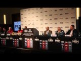 MICK HENNESSY & BERND BOENTE HAVE EXTRAORDINARY ROW IN PRESS CONF. OVER GLOVES / KLITSCHKO v FURY