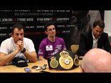 ANTHONY CROLLA v DARLEYS PEREZ - POST FIGHT PRESS CONFERENCE (WITH EDDIE HEARN & JOE GALLAGHER)