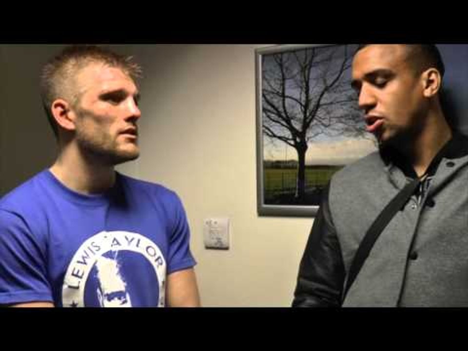 INTRODUCING ENGLISH CHAMPION LEWIS TAYLOR - 'NICK BLACKWELL IS A GOOD FIGHTER ID LOVE TO FIGHT HIM'