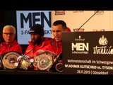 WLADIMIR KLITSCHKO RESPONDS TO QUESTION ABOUT MANUEL STEWARD SAYING 'FURY WILL BE NEXT GREAT FORCE'