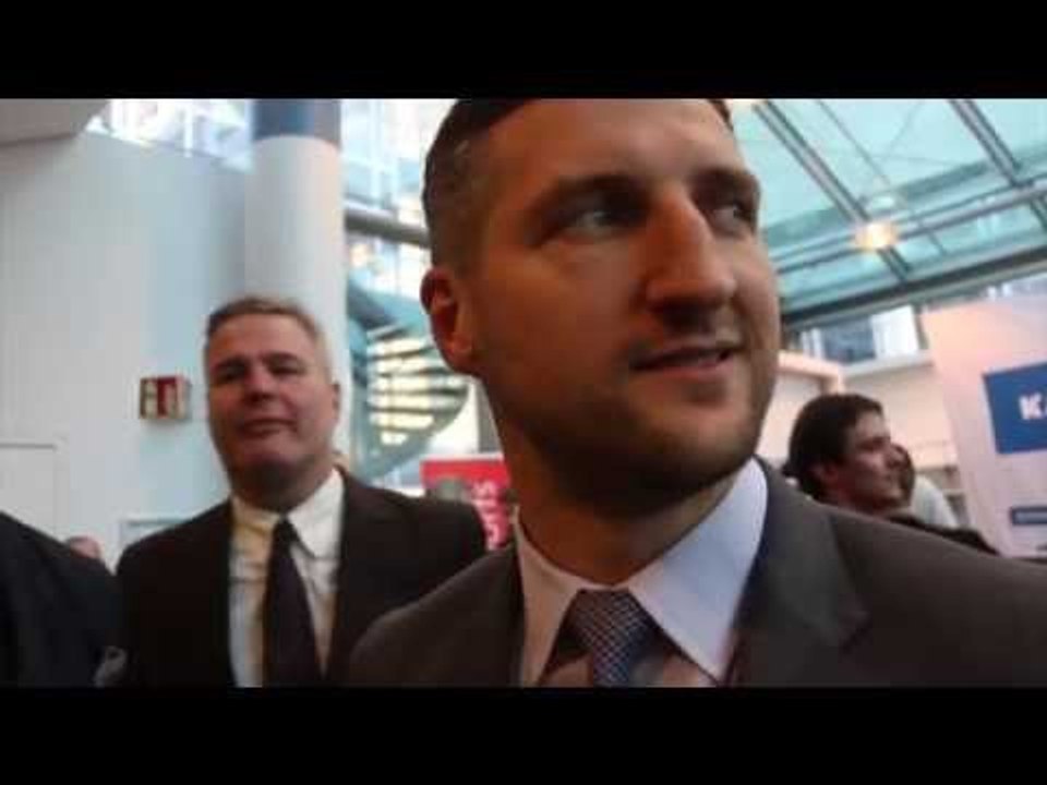 CARL FROCH (FROM DUSSELDORF) BREAKS DOWN WHAT TYSON FURY NEEDS TO DO TO BEAT WLADIMIR KLITSCHKO
