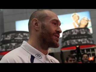 TYSON FURY - 'HAVE I SEEN PEOPLE TAKING DRUGS? NO. & IF I DID I WOULDN'T SAY BECAUSE IM NOT A GRASS'