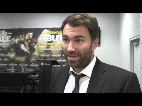 EDDIE HEARN ON TYSON FURY'S STUNNING NIGHT IN GERMANY TO DETHRONE WLADIMIR KLITSCHKO AS CHAMPION