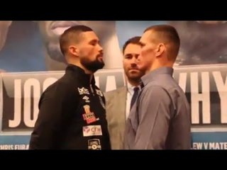 TONY BELLEW v MATEUSZ MATERNAK - HEAD TO HEAD @ FINAL PRESS CONFERENCE / BAD INTENTIONS