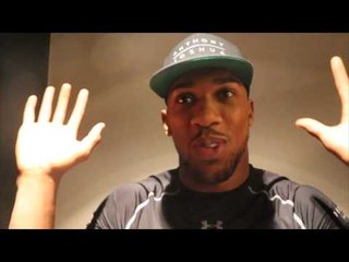 ANTHONY JOSHUA REACTS TO REMARKS BY WHYTE ON PAST & ON DISMISSES TALK OF 'STRAIGHTNER' OUT OF RING