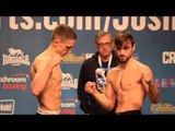 REECE BELLOTTI v SAMUEL ESCOBAR - OFFICIAL WEIGH IN & HEAD TO HEAD / BAD INTENTIONS