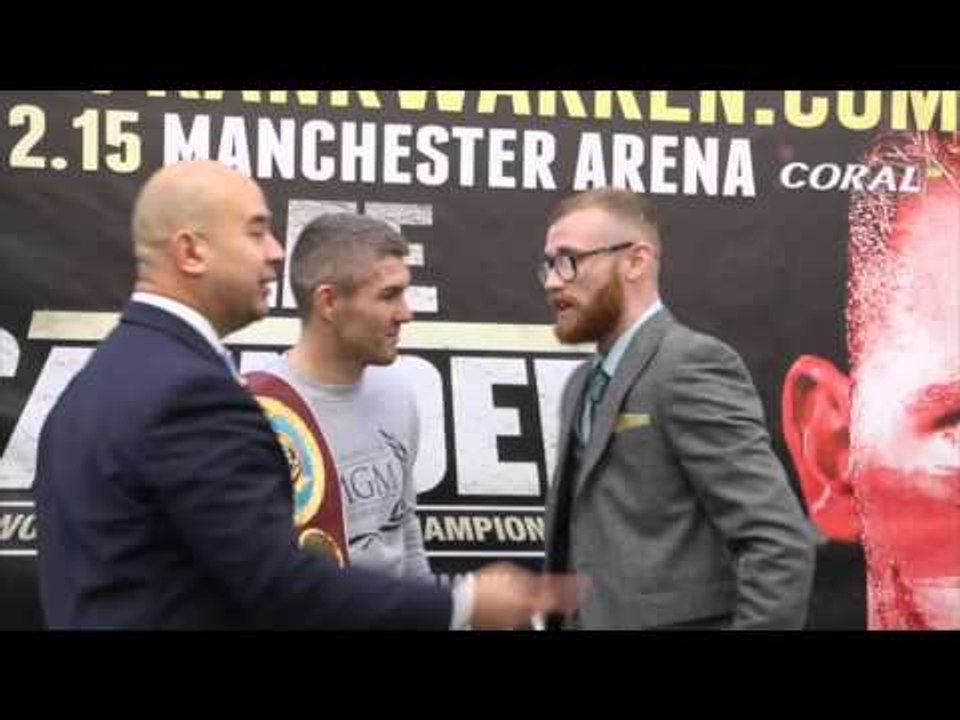 WORDS EXCHANGED! - LIAM SMITH v JIMMY KELLY - OFFICIAL HEAD TO HEAD