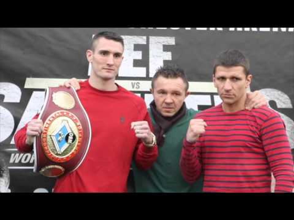 TOMMY LANGFORD v ROBERT SWIERZBINSKI OFFICIAL FACE TO FACE FOOTAGE / XMAS CRACKER
