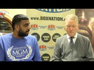 FRANK WARREN ON 'DIS-ASSOCIATING' HIMSELF FROM DERECK CHISORA DUE TO ISSUES BEHIND THE SCENES