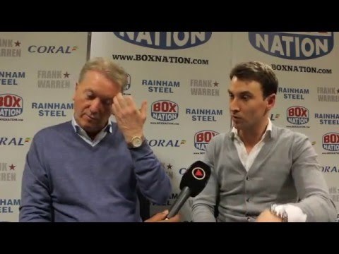 FRANK WARREN & GEORGE WARREN TALK BOXNATION ON SKY PPV, BOX OFFICE, EXCLUSIVITY & EDDIE /BARRY HEARN
