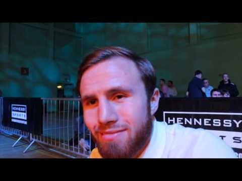 UNBEATEN PHILIP SUTCLIFFE JNR BACKS IRISH ANDY LEE TO KO BILLY JOE SAUNDERS / LEE v SAUNDERS