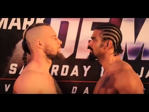 HAYE DAY!!! DAVID HAYE v MARK DE MORI OFFICIAL WEIGH IN & HEAD TO HEAD / iFL TV,