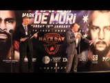 TONY DODSON v RICHARD HORTON - OFFICIAL WEIGH IN & HEAD TO HEAD / HAYE DAY