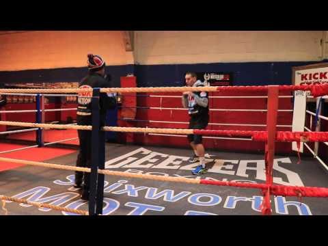 HISTORY MAKING TWINS LIAM WALSH & RYAN WALSH SHADOW BOXING @ OPEN MEDIA DAY