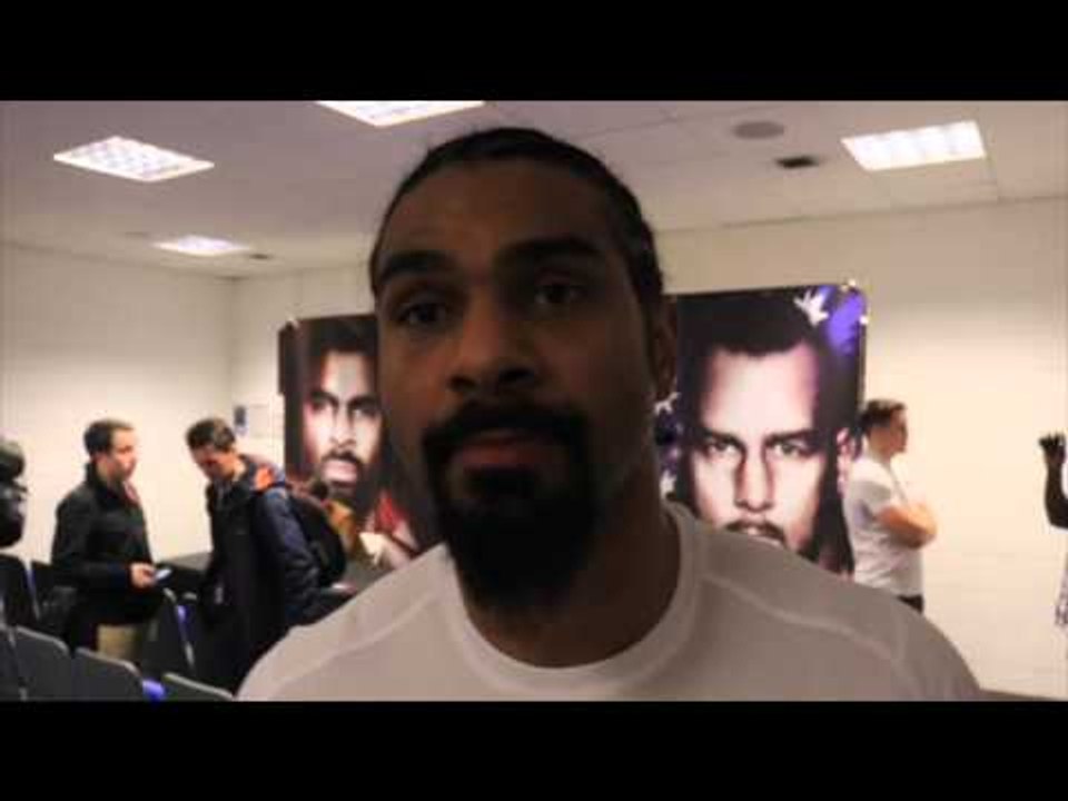 HAYEMAKER IS BACK!! DAVID HAYE EXPLOSIVE 1st RND KO WIN & STATES I WILL BEAT ANTHONY JOSHUA